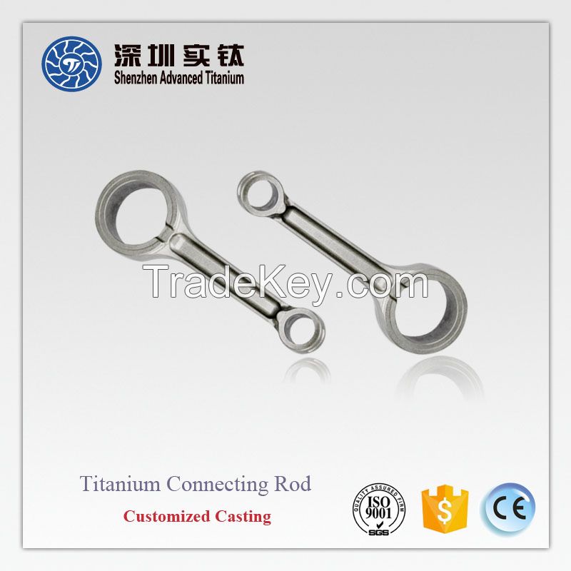 High quality titanium auto car engine motor connecting rods casting factory