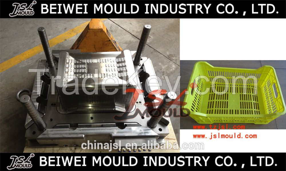 Plastic Injection Mould Hot Sale Beer&Milk&Fish Crate Mould