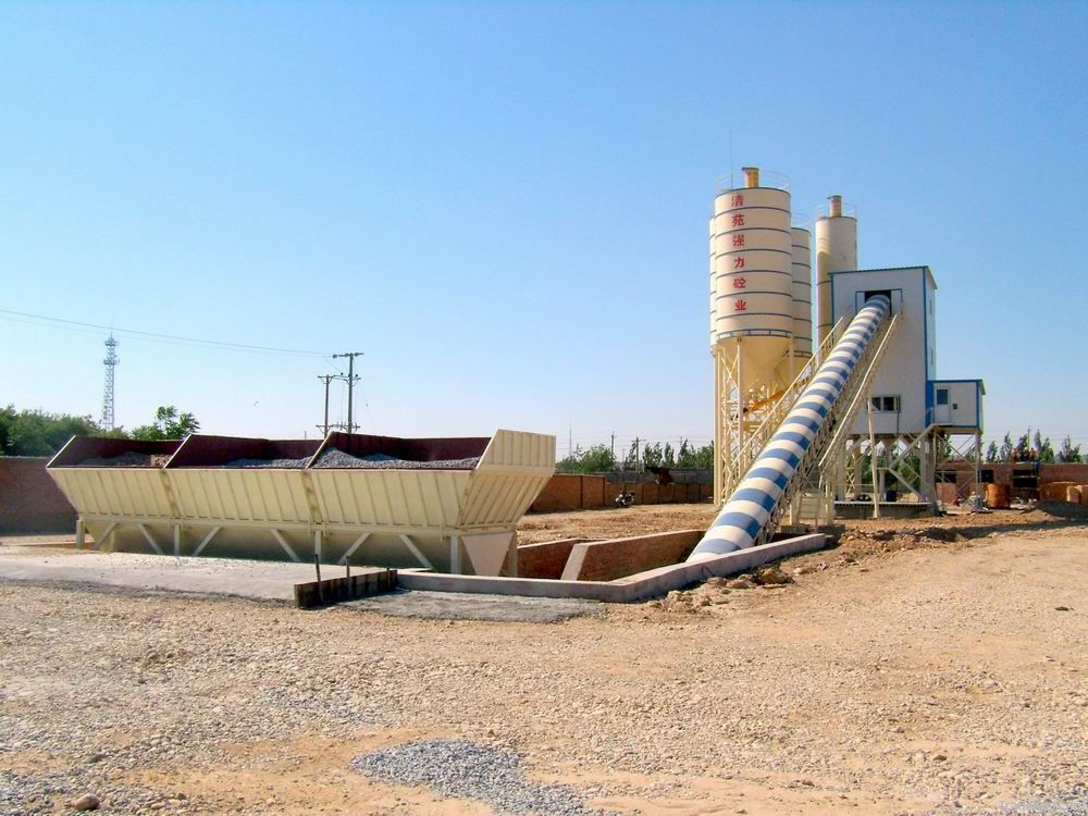 120m3/h ready mix concrete batching plant from top brand factory