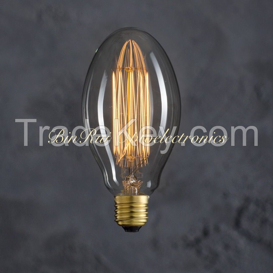 Vintage Style Edison light bulb ED75 Squirrel Cage