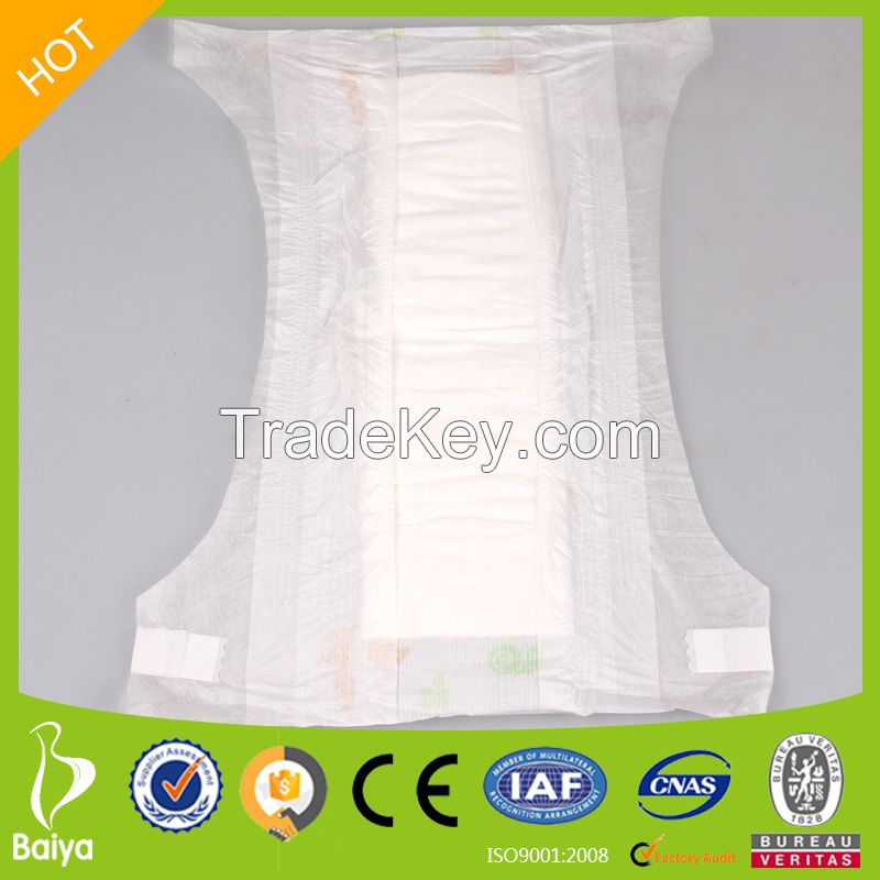 Hot Sale OEM High Qualtiy Super Absorbent Soft Breathable Baby Diaper Manufacturers in China