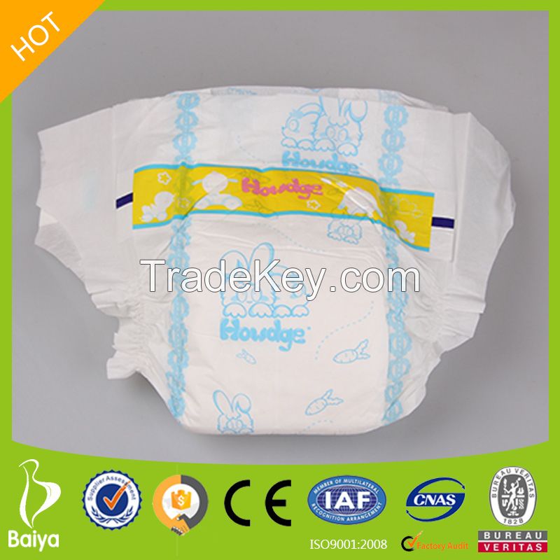 Different Size Best Natural Baby Care Products Super Absorbent Soft Dry Disposable Baby Diapers Supplies Online