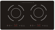 4mm Built-in induction ceramic glass panel hob