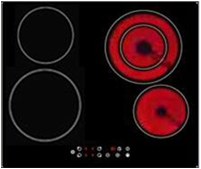 4mm Chinese Built-in induction&ceramic glass panel hobs JY-ICD4001