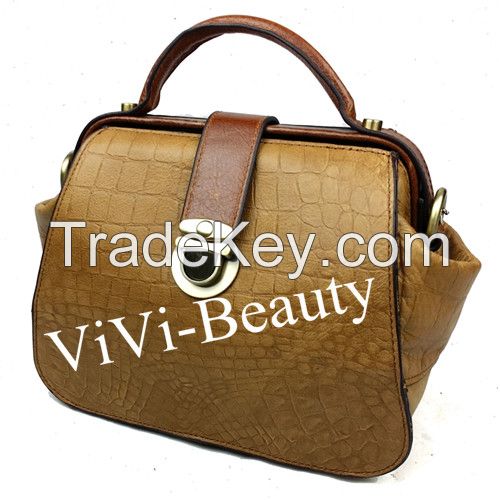 leather handbag