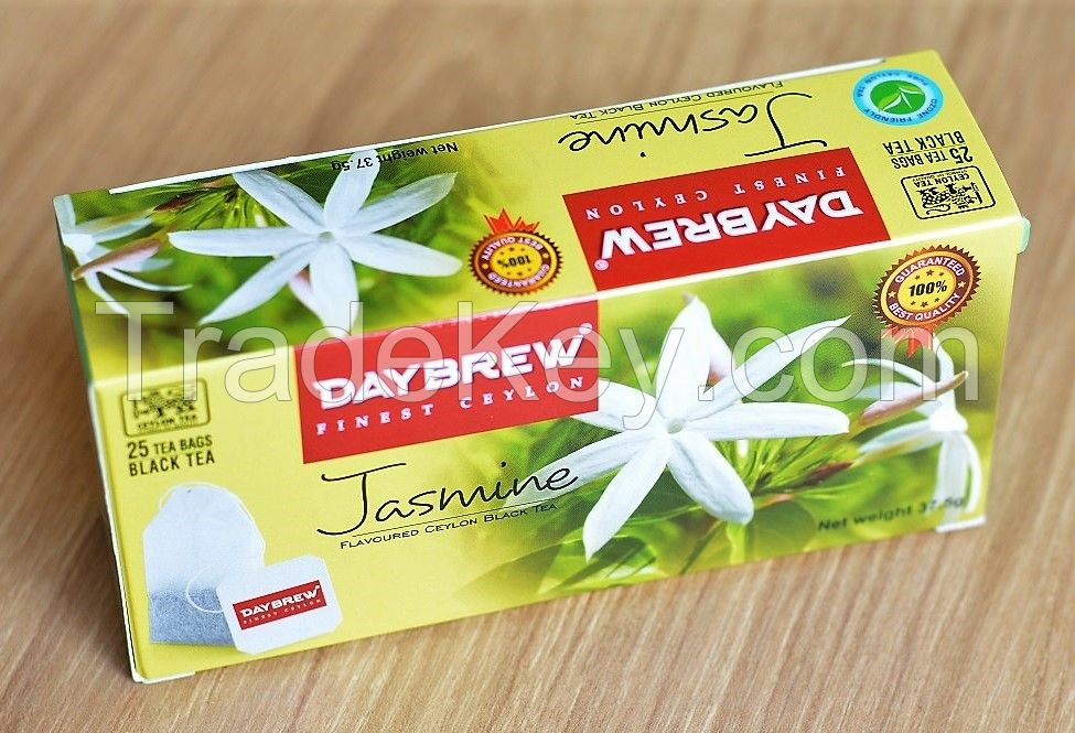 DAYBREW Jasmine Flavoured Black Tea (25 tea bags)