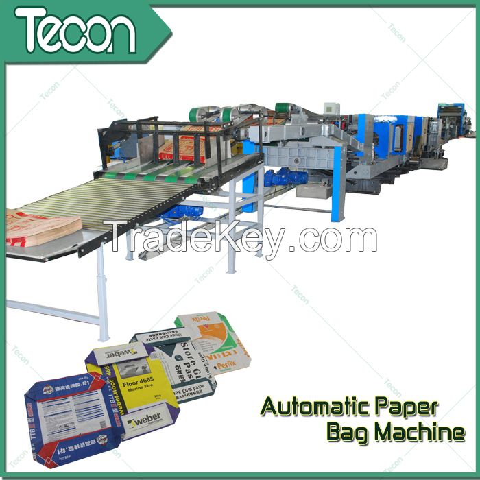 Multi-function Bottom-pasted bag making machine for Cement