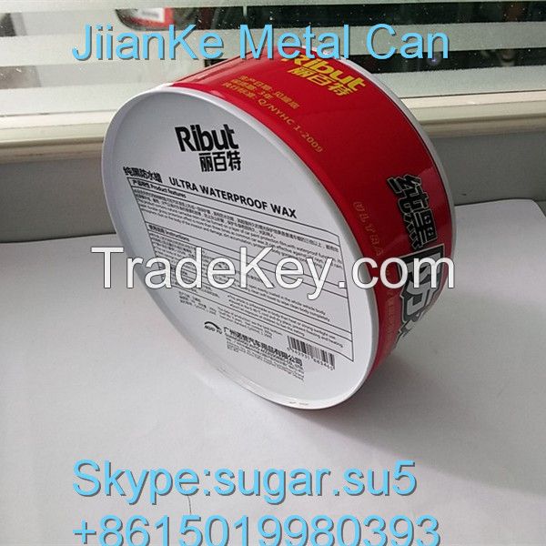 Tinplate Metal cans for car care products