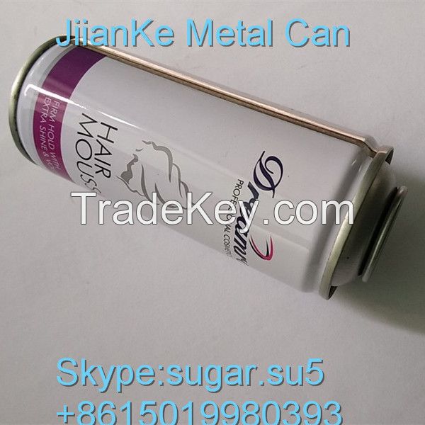 Aerosol cans for hair spray