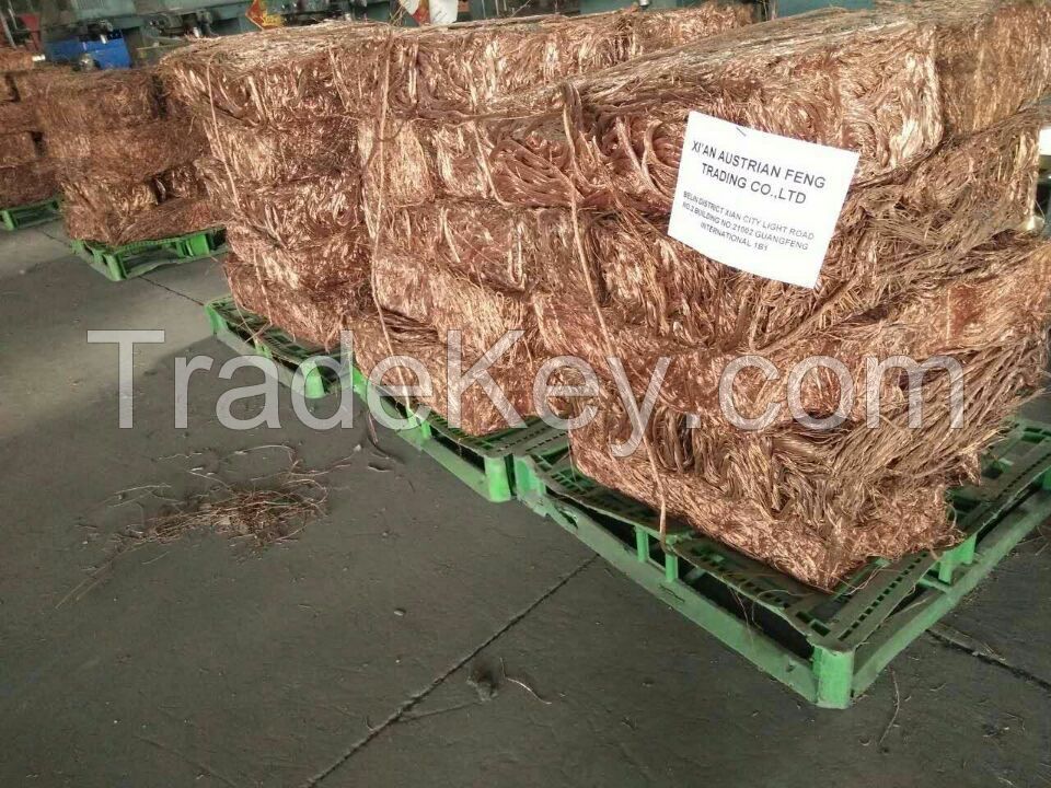 Pure Millberry Copper, Copper Scraps, Copper Wire Scrap 99.9%