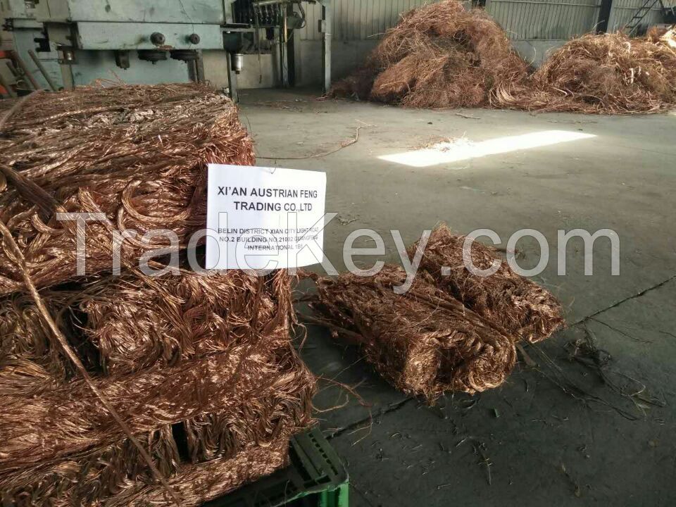 Copper wire scrap 99.9 Millberry Copper