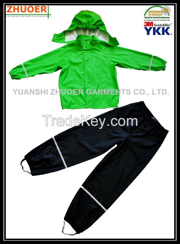 Children PU Rain Wear - Children Set