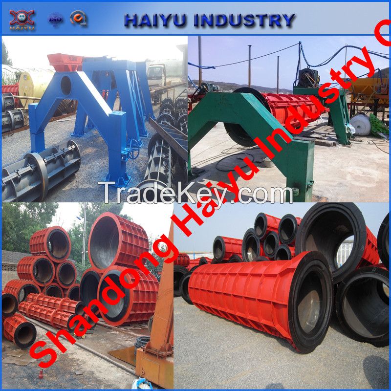 Roller Suspension reinforced concrete pipe machine