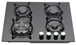 hot selling enamel tempered glass gas hob cooktops