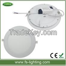 high quality aluminium white round led panel light 4W