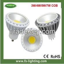 2015 hot sale indoors MR16 7W led COB spotlight with saving energy