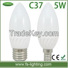 2015 new model good quality high lumen neutral white 5W E14 led bulb with hsaving energy