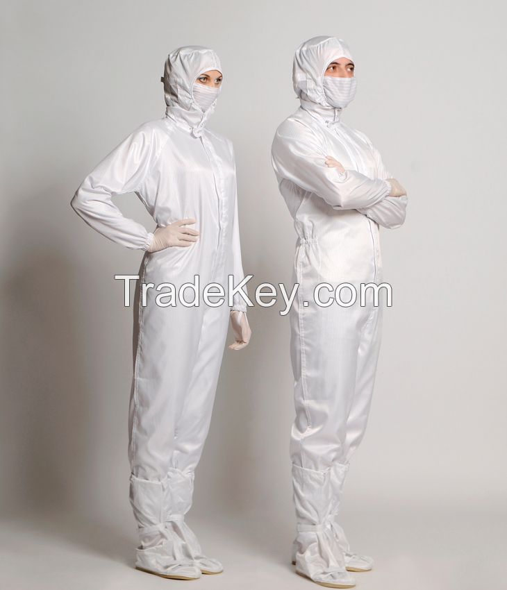 015 new safety suit/cleanroom coverall from china chengdu supplier ant