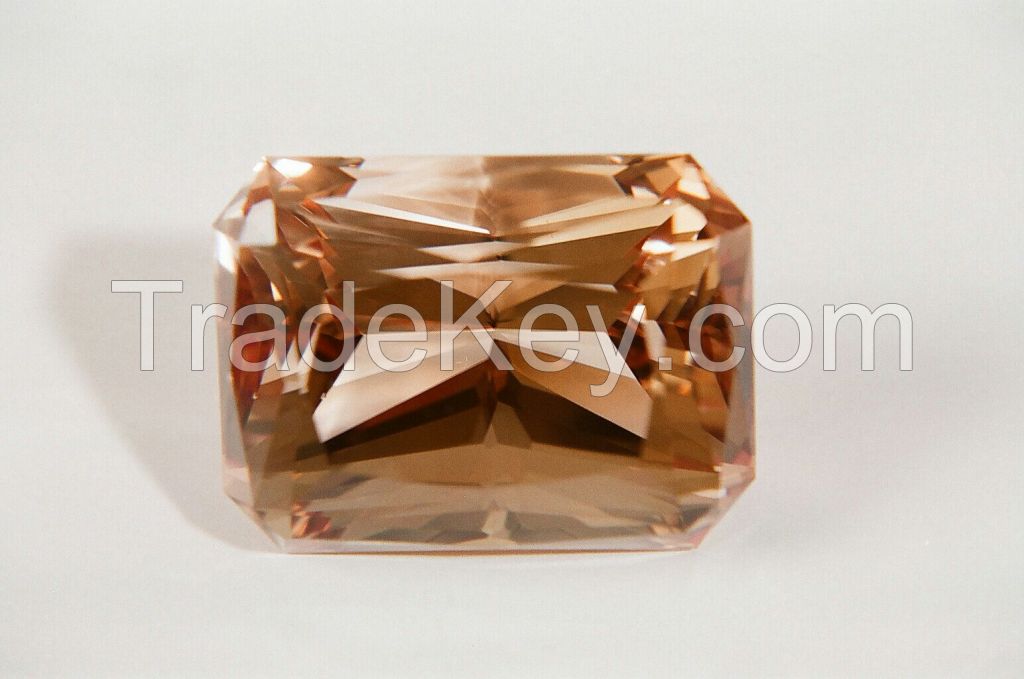 Exclusive 9 Exquisite Natural Brown Topaz stones including the world's largest natural topaz.
