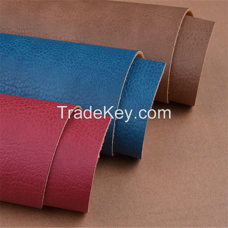 synthetic pu leather for making ladies handbags