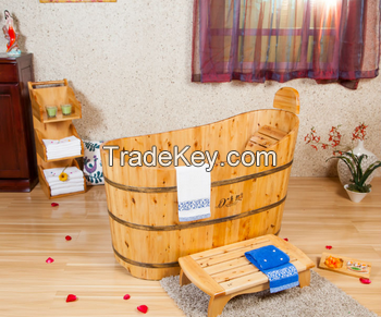 Bathroom mats wooden bathtub solid cedar tub 