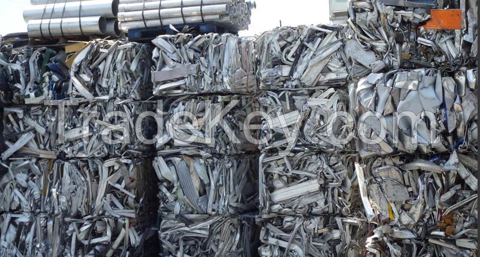 ALUMINUM 6063 EXTRUSION SCRAP.