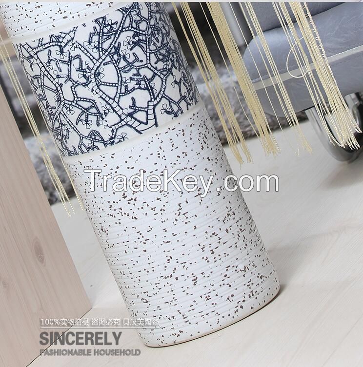 modern style exquisite elegant  floor Ceramic Decorative Vase for Wholesale