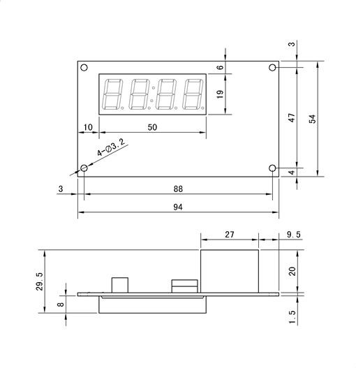 JY-15A Time Control Timer Board Power Supply for coin acceptor selector, pump water, washing machine, massage chair