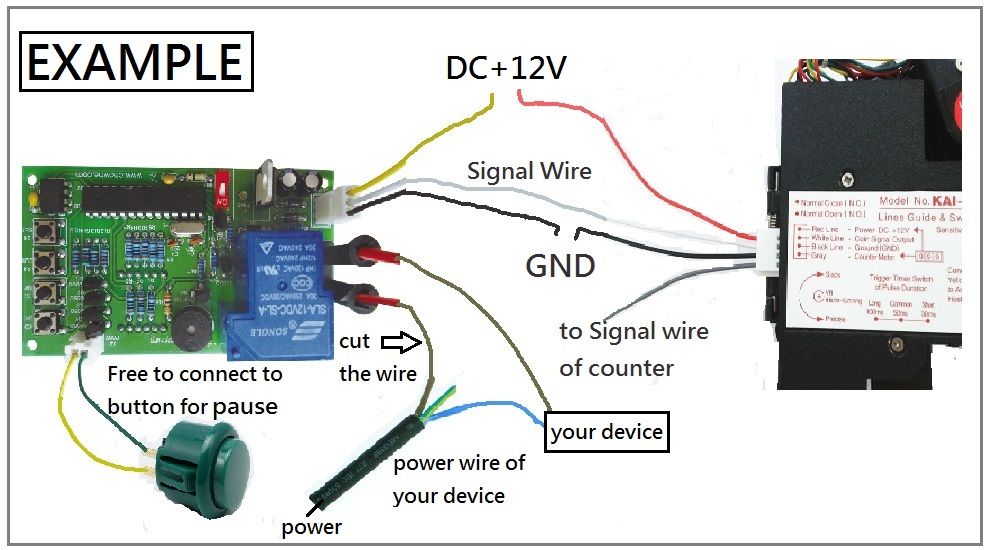 JY-15A Time Control Timer Board Power Supply for coin acceptor selector, pump water, washing machine, massage chair