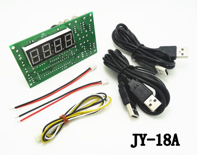 Newest CH-18 coin operated USB time control Timer Board Power Supply for coin acceptor selector device, USB devices, etc..