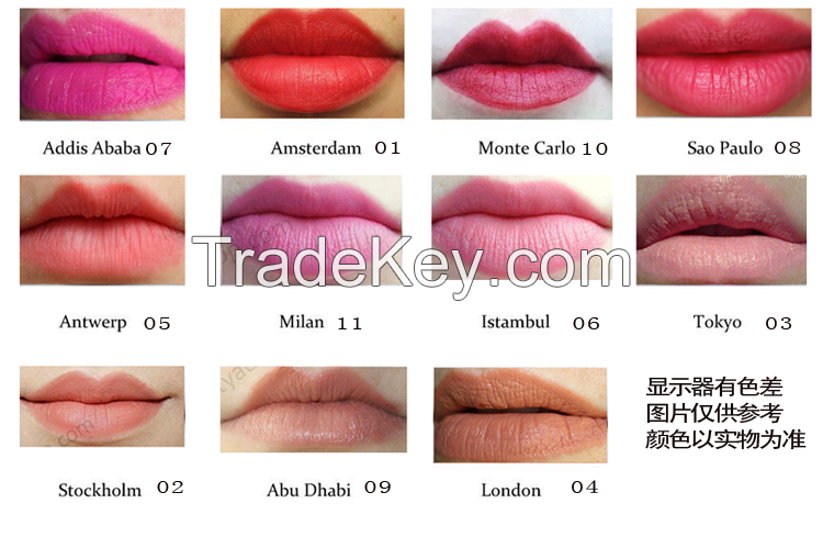 NYX Soft Matte Lip Cream colorful cosmetics lip gloss/ lip gel