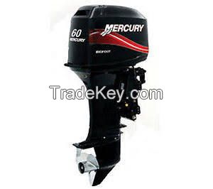 Used Mercury Mariner 2 Two Stroke 60 Hp Outboard Motor Engine Commercial