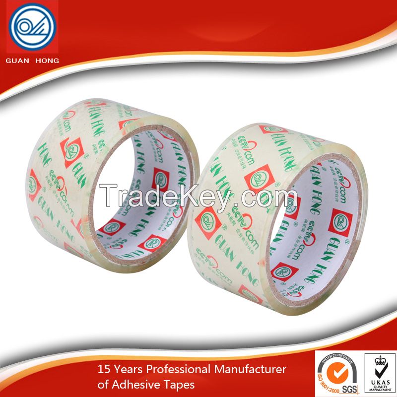 super clear bopp packing tape