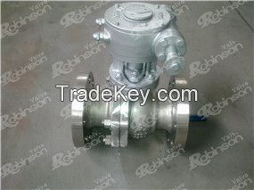 Casting split body floating ball valve