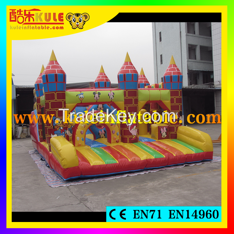 Kule toys new product inflatable jumping castle bouncy castle