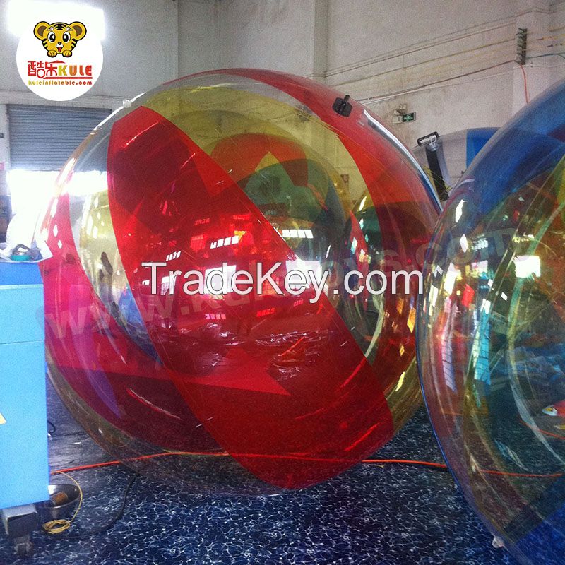 Guangzhou KULE toys inflatable water balls water walking ball for pool