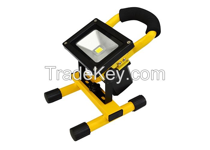 Outdoor 10w LED Rechargeable Floodlight