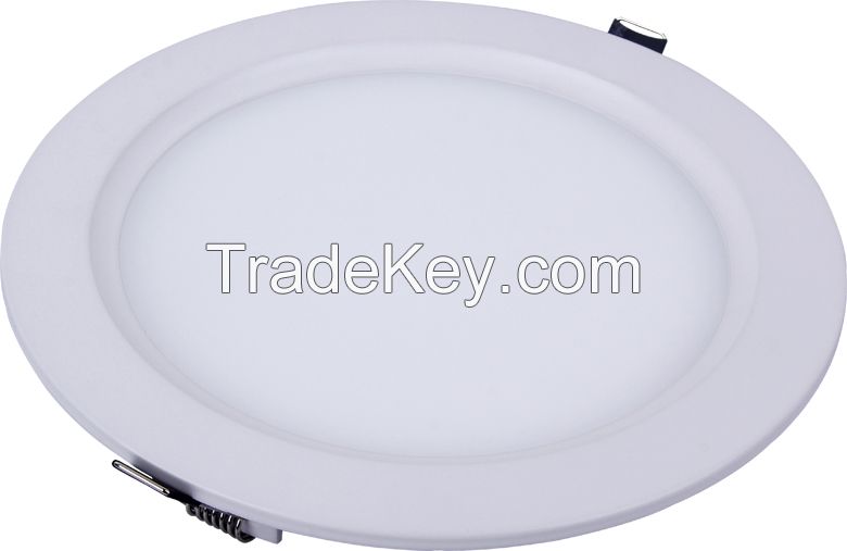 3w ~28w Round Panel Light Ultra Thin Aluminum Panel light