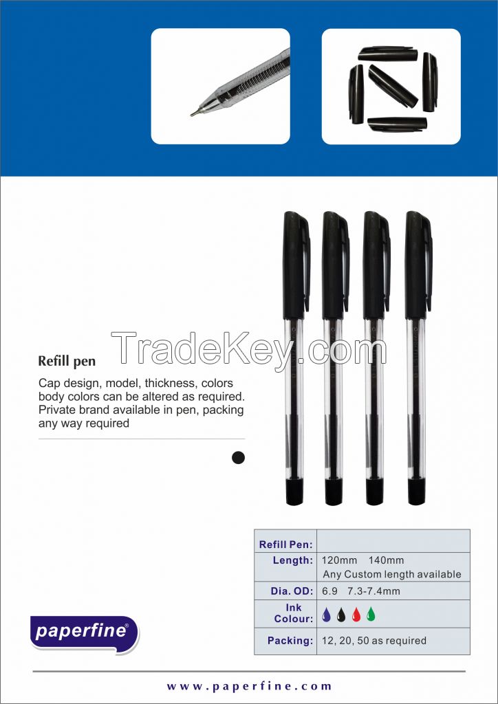 Direct Fill Pens , Promotional Pens , Disposable Pens , Refill Pens