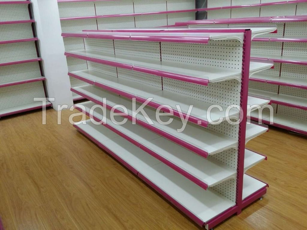 Super store racks, Gondola racks, Wall racks