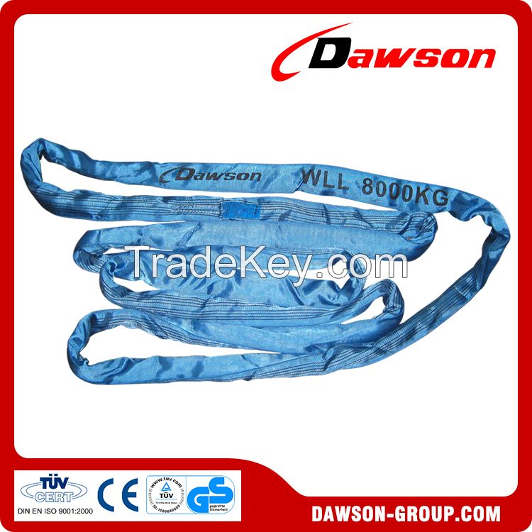 8t polyester endless round slings