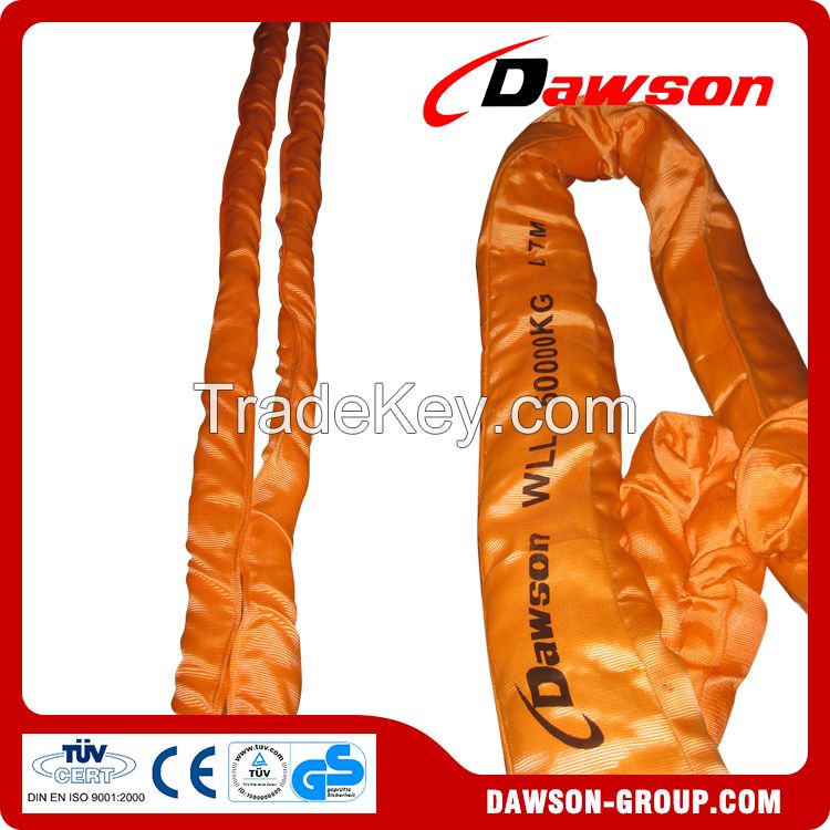 50t polyester round slings for lifting