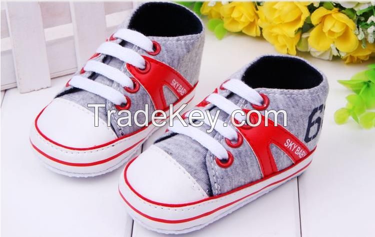 2016 hot lovely sport baby boy shoes