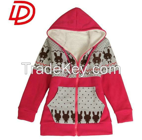  hot sell winter berber fleece jacket custom sherpa hoodies wholesale fleece hoodies with hood