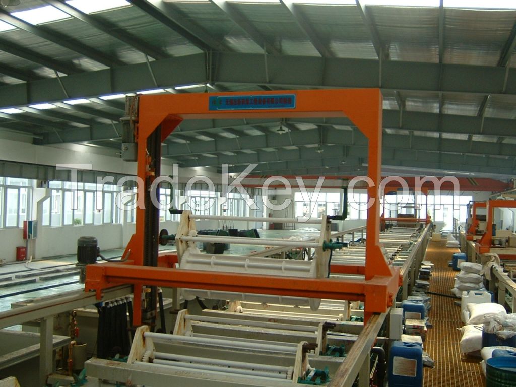 Barrel plating automatic production line