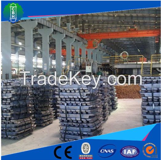 2015 Discount price lead acid battery used lead ingots,