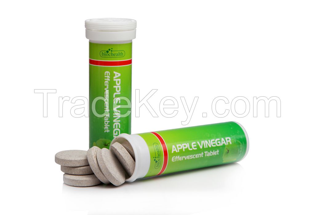 apple cider vinegar effervescent tablet in high quality