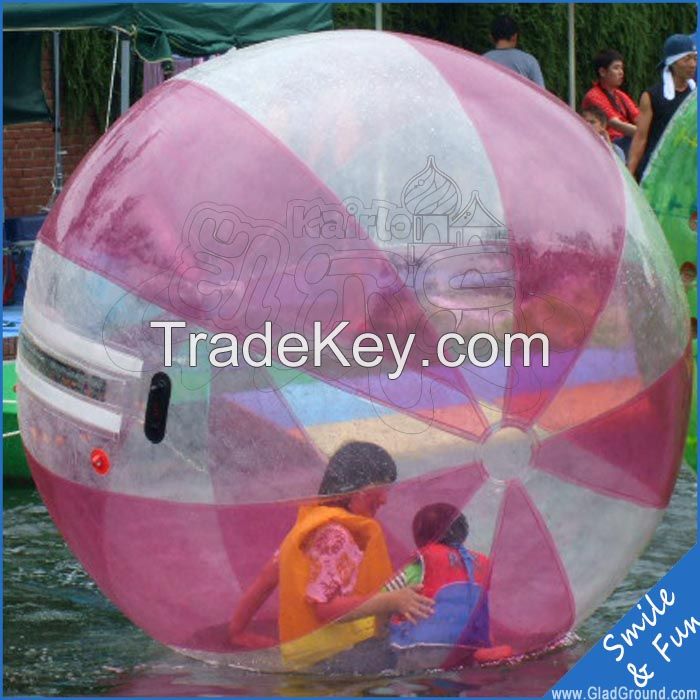 TPU and PVC material inflatable water ball with CE certificate for sale