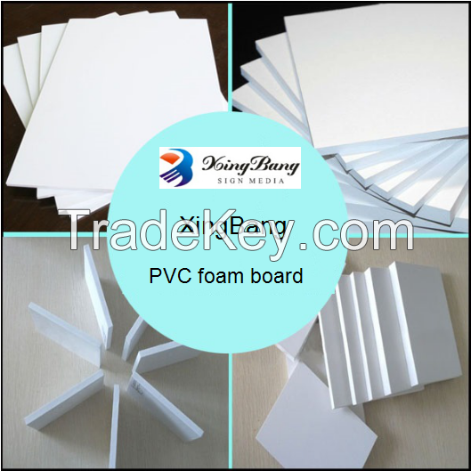 PVC foam board made in China,PVC celuka board,advertising foam panel