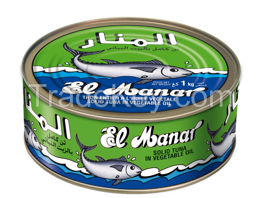 Whole tuna with sunflower oil 700 gram